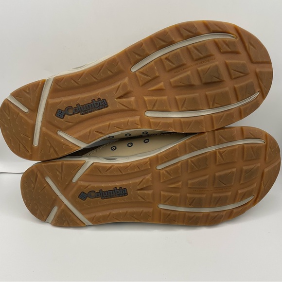 Columbia bahama vent loco relax III cream/tan boat shoes men Size 9 lightweight - Picture 8 of 11